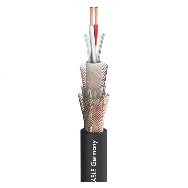 Sommer Cable SC-Galileo 238 Plus Microphone Cable Black - Price Per Metre