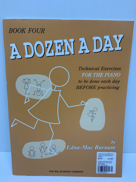 A Dozen A Day - For the Piano - Book Four