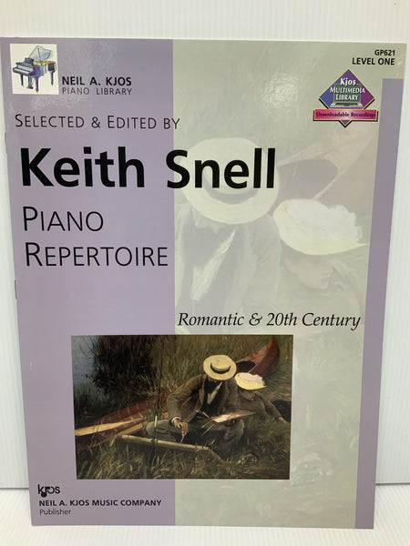 Keith Snell - Piano Repertoire Romantic & 20th Century - Level One