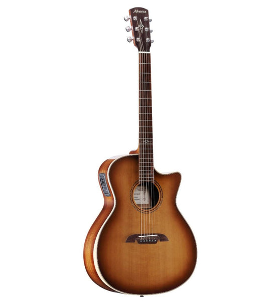 Alvarez - Artist Elite Grand Auditorium Acoustic Electric Guitar - Beveled Edge/Solid Cedar