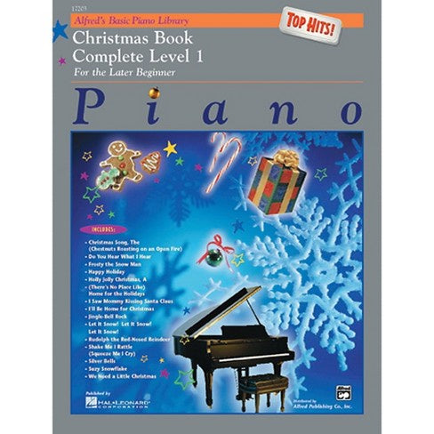 Alfred's Basic Piano Library - Christmas Book Complete Level 1