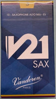 Vandoren - Single V21 Alto Saxophone Reed - 3.0