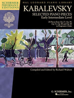 Hal Leonard - Kabalevsky - Selected Piano Pieces - Early Intermediate