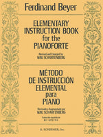 Schirmer Edition - Beyer Elementary Instruction for Piano