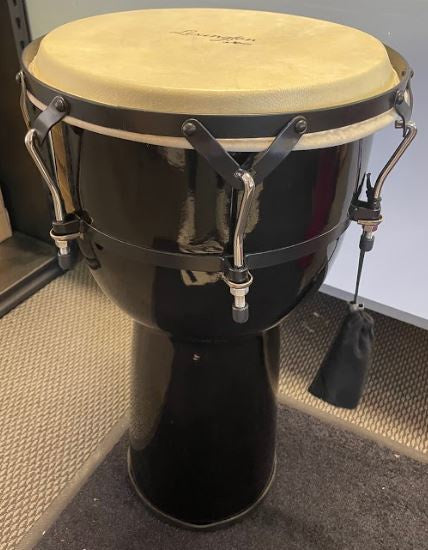 Djembe 12" w/ Tightening Lugs - Black Gloss