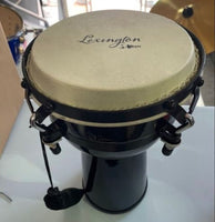 Djembe 8"  w/ Tightening Lugs - Black Gloss