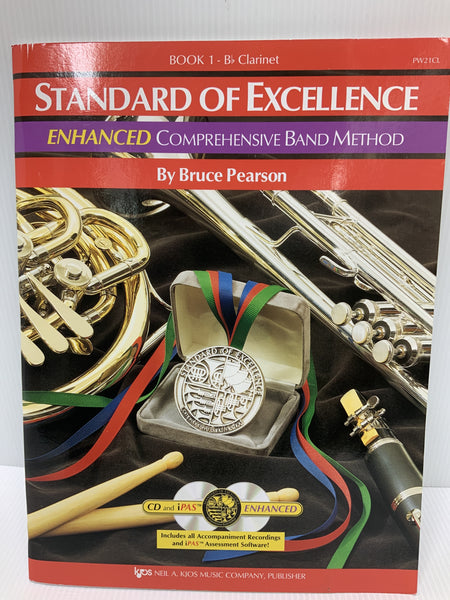 Standard of Excellence - Enhanced Comprehensive Band Method - Book 1 Clarinet in Bflat