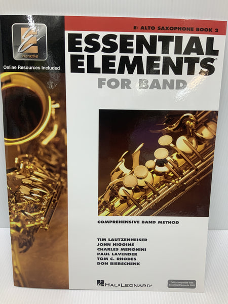 Essential Elements - Alto Saxophone - Book 2