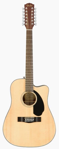 Fender - CD60SCE 12 String Acoustic Guitar - Natural