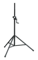K&M Speaker Stand - Hand Crank And Push Button System - Intergrated M10 Thread