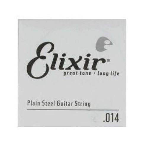 Elixir Plain Steel Single 014