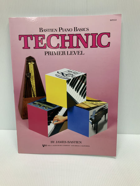 Bastien Piano Basics - Technic - Primer Level