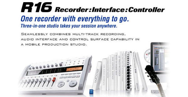 Zoom R16 Recorder:Interface:Controller