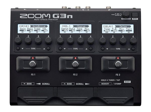 Zoom G3n Multi-Effects Processor Guitar Effects Pedal