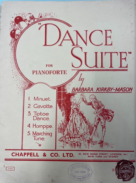 Dance Suite for Pianoforte (Second Hand)