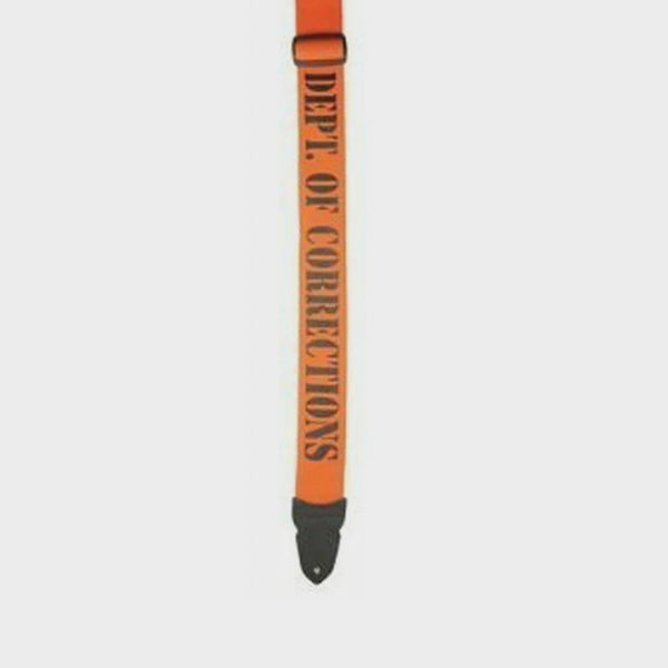 Lm Guitar Straps "dept Of Corrections" 2" Woven