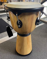 Djembe 12" w/ Tightening Lugs - Natural