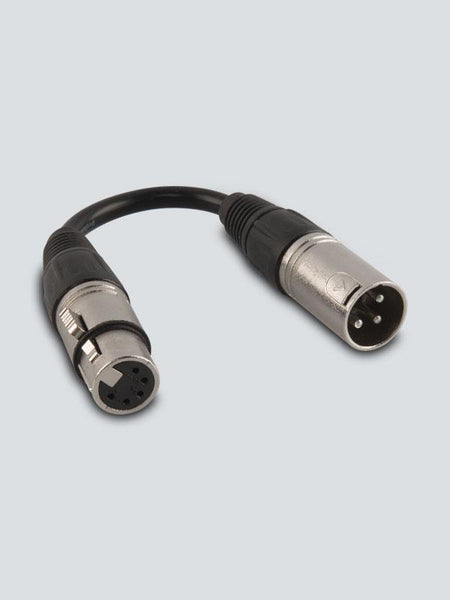 Chauvet DJ DMX5F3M Lighting Cable - 0.5ft