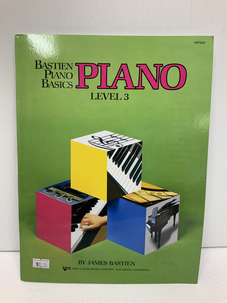 Bastien Piano Basics - Piano Level 3