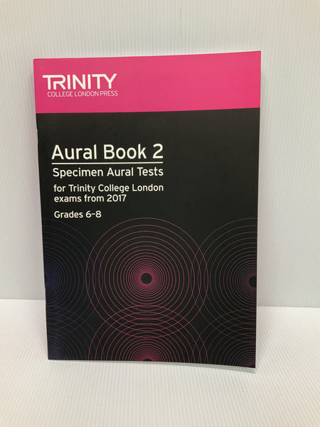 Trinity - Aural Book 2 Specimen Aural Tests - Grades 6-8