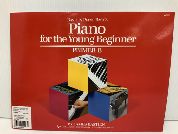 Bastien - Piano for the Young Beginner - Primer B