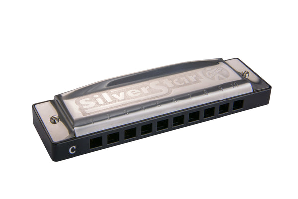HOHNER - Silver Star Harmonica - Key of D