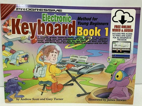 Progressive Electronic Keyboard - Book 1