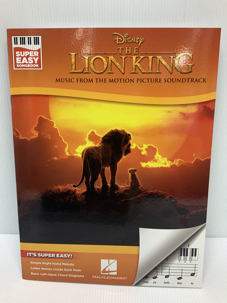 Super Easy Songbook - The Lion King