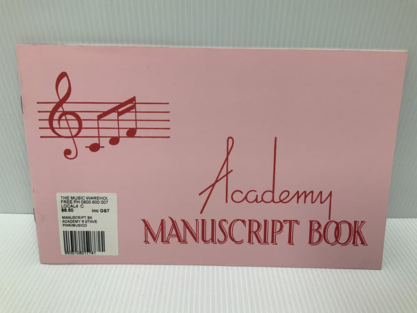 Academy Manuscript Book