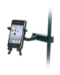 Hamilton - Phone Holder & Tube Clamp - Black