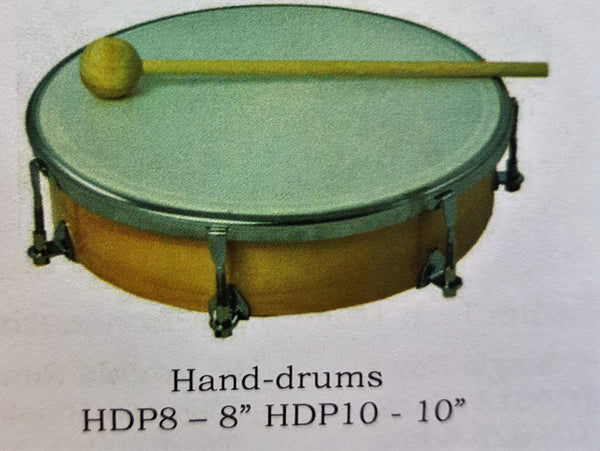 Hand Drum with Beater - 10 inch