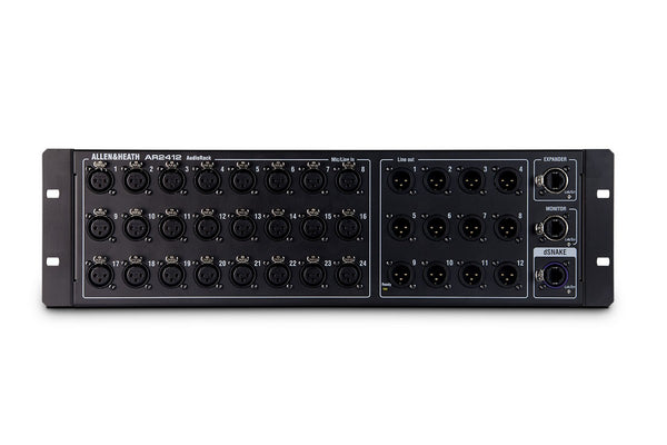 Allen and Heath Digital Mixer Rack Module 24 In 12 Out 48 KHz