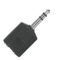 AT170 Signal Adaptor 1 x 6.3mm TRS > 2 x 6.3mm TRS PLASTIC