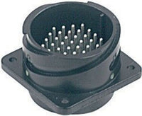 Milspec Connector 37 Pin Panel Mount MALE