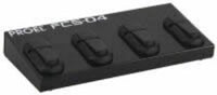 Instrument Control Pedal Board 4 x ON /OFF