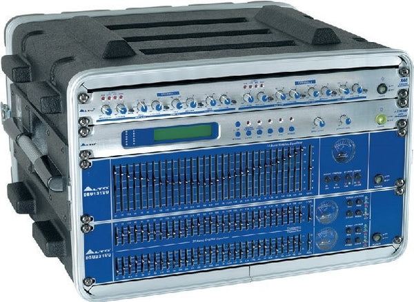 Proel ABS 19" Rack Case 6U 2 Lids 420mm Inner Depth