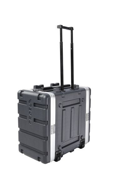 Proel ABS 19" Rack Case 6U 2 Lids Trolley Style