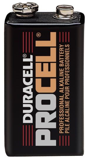 Procell Alkaline Battery 9V Size 288 Pack