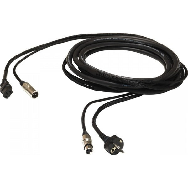 Proel 10A Mains Lead+Signal FIEC+MXLR > TAPON+FXLR 5m