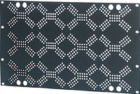 Proel 19" Rack Protection Panel 6U Diamond Grill