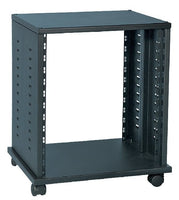 Proel Mobile 19"Rk 12U Side Vents+Castors Bk 590x530x400