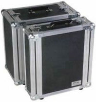 Proel 19" Rack Case 10U 2 Lids 37cm BLACK