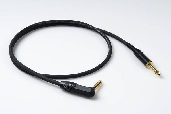 Proel Guitar Lead TS > 90ÂºTS 5m Spiral Shield BLACK