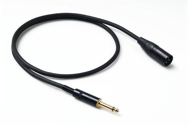 Proel XLR Input Lead MXLR > TS 1m Spiral Shield BLACK