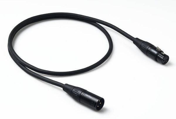 Proel Mic Lead FXLR > MXLR Â½ Metre Spiral Shield BLACK