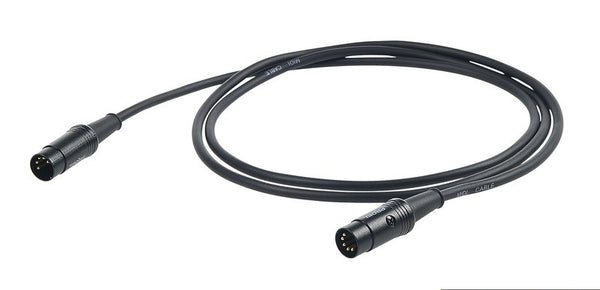 Proel Midi Lead MDIN5 > MDIN5 5m BK