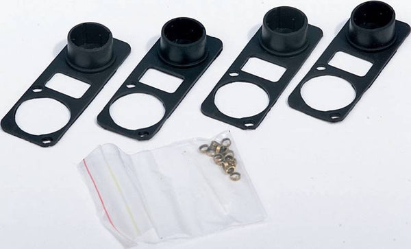 Proel XLR Panel Mount Connector Cover FEMALE 8 Pack