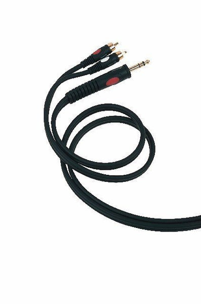 Die Hard Stereo Split Lead TRS > 2 x MRCA 3m GOLD