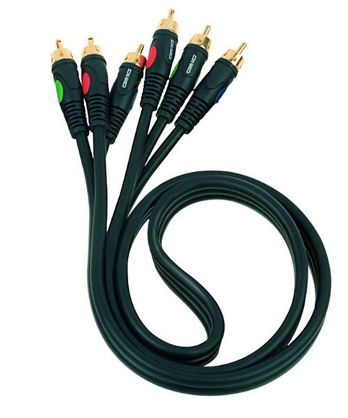 Die Hard RCA Loom 3 Way RGB Video 5m GOLD