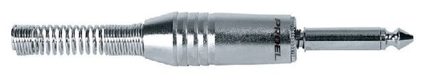 Mono Jack Connector 6.3mm Cord Plug MALE Push /Pull